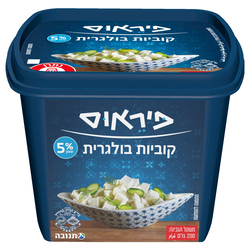 Tnova squared bulgarit cheese 5% 250g