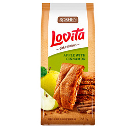 Roshen Cookies Filled With Apple Cinnamon 168g