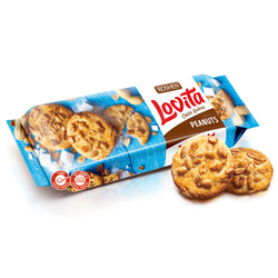 Roshen Cookies Lovita With Peanut Slices 150g