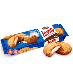 COOKIES LOVITA W SOFT CREAM MILK
FILLING