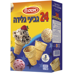 Osem Ice Cream Cup Biscuit 24 P