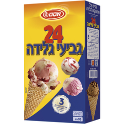 Osem Ice Cream Cornes 24ps