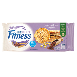 Fitness Thin crisps mix of three grains & quinoa 80 gr