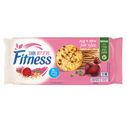 Fitness Thin crisps mixed grains peas & beets 80g