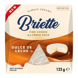 Cheese Briette Dulce de Leche Milk Jam Flavored Bright 125gr