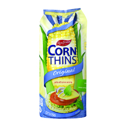 Real Foods Corn Thins Original 150g