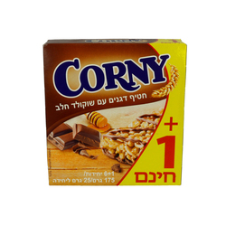 Corny Cereal Bar W.Milk Chocolate 6x120g