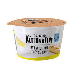 Tnuva Lemon pie flavored soy delicacy 150g
