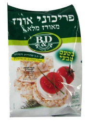 B&D  Crispy Rice Cakes - Natural Flavor