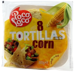 Poco Loco 8 Corn Tortillas 320g