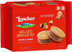 Loacker Gelato Biscuit Napolitaner 4 x 66 g