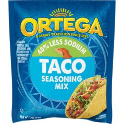 40% Less Sodium Taco Seasoning Mix