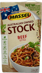 Massel Organic Liquid Beef Stock 1L