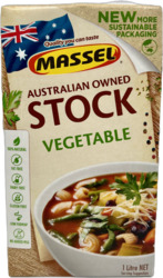 Massel Organic Liquid Vegetable Stock 1L
