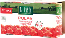 Polpa trio tomatoes in juice  400g*3