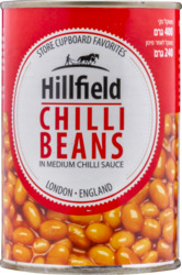 Hillfield Chilli Beans  425 ml