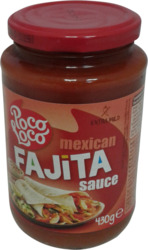 Poco loco fajita cooking sauce  430g