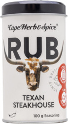 Cape Herb & Spice Rub texan Steakhouse Seasoning 100g